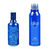 NIKE - Viral Blue, Perfume 100 ml + Desodorante Hombre Spray 200...