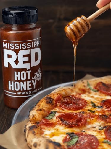 Miel Mississippi Red Hot 2 Pack 12 oz Botellas miniatura 6