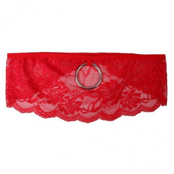 ecomistiq BNF® 3xMen's T-Back Underwear Low-Rise Man G-String Thong Briefs Wrap Red-picture-37