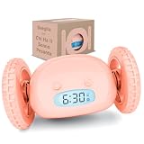 CLOCKY Sveglia Rumorosa per chi ha il Sonno Pesante Dormiglioni Pesante Sordi Ruote Svegli...