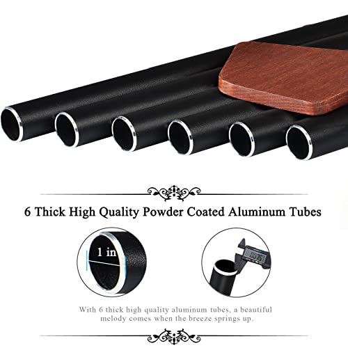 60" Extra Large Wind Chimes for Outside Deep Tone, Sympathy Memorial Gifts for Loss of Loved One,Big Hexagonal Tuned Wooden Wind Chime Outdoor Clearance for Garden,Yard,Patio and Lawn