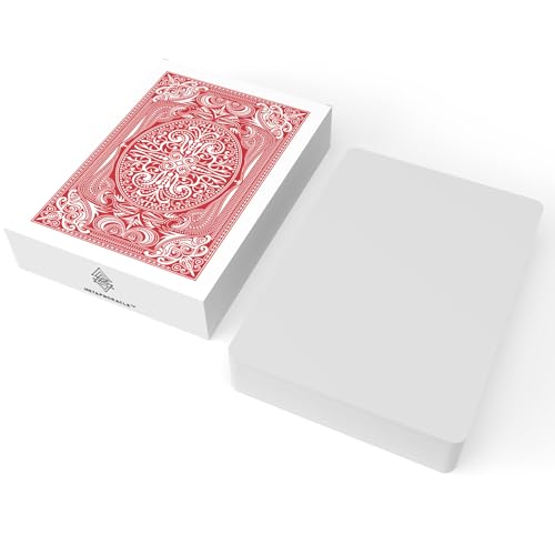 Naipes en Blanco para Poker 2 Barajas 120 Cartas miniatura 5