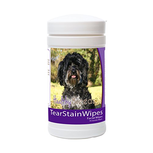 Image of Healthy Breeds Maltipoo Tear Stain Wipes 70 Count