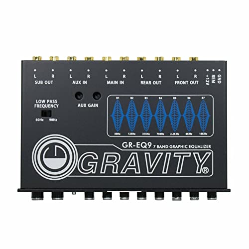 Gravity 7 Band Graphic Equalizer Gr-Eq9 #TOP1