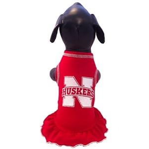 All Star Dogs Nebraska Cheerleader Hundekleid