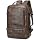 Travel Backpack for Men, PU Leather Carry On Backpack Flight Approved with Laptop Compartment, 40L Expandable Personal Item Travel Bag for Traveling Weekender Business (Coffee)