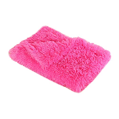 Couverture de chien de couchage pour animaux tapis chaud taille M rose