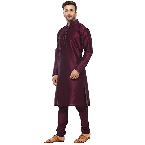 Image of Royal Kurta Men's Silk Blend Kurta Pyjama Set