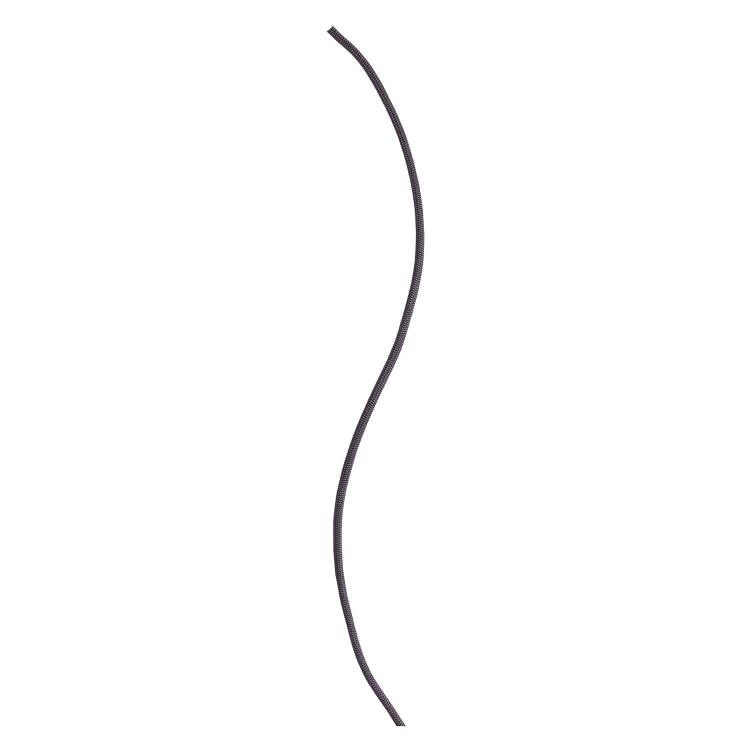 FIXE - Cuerda Auxiliar Escalada - Cuerda semiestática 100% Poliamida, 4 mm, 100 Metros Negra - Alta Resistencia y Durabilidad - Cordino Dynemaa