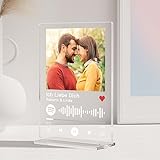 🎁【Hochwertige Materialien】Personalisierte Musikschild besteht aus hochwertigem Acrylkarton, der langlebig, glatt und hell ist. Die Fotos und Texte, die Sie hochladen, werden in Farbe und in hoher Auflösung auf die Tafel gedruckt. Diese Musikplakette ist in 11 Farben und 3 Größen erhältlich, um Ihren individuellen Anforderungen gerecht zu werden. Passend für verschiedene Anlässe