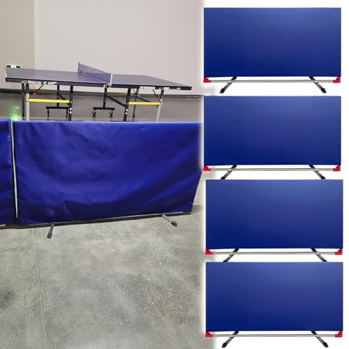 Cloison de ping-pong de 55 pouces pour club et garage - 4 barrières intérieures modulables