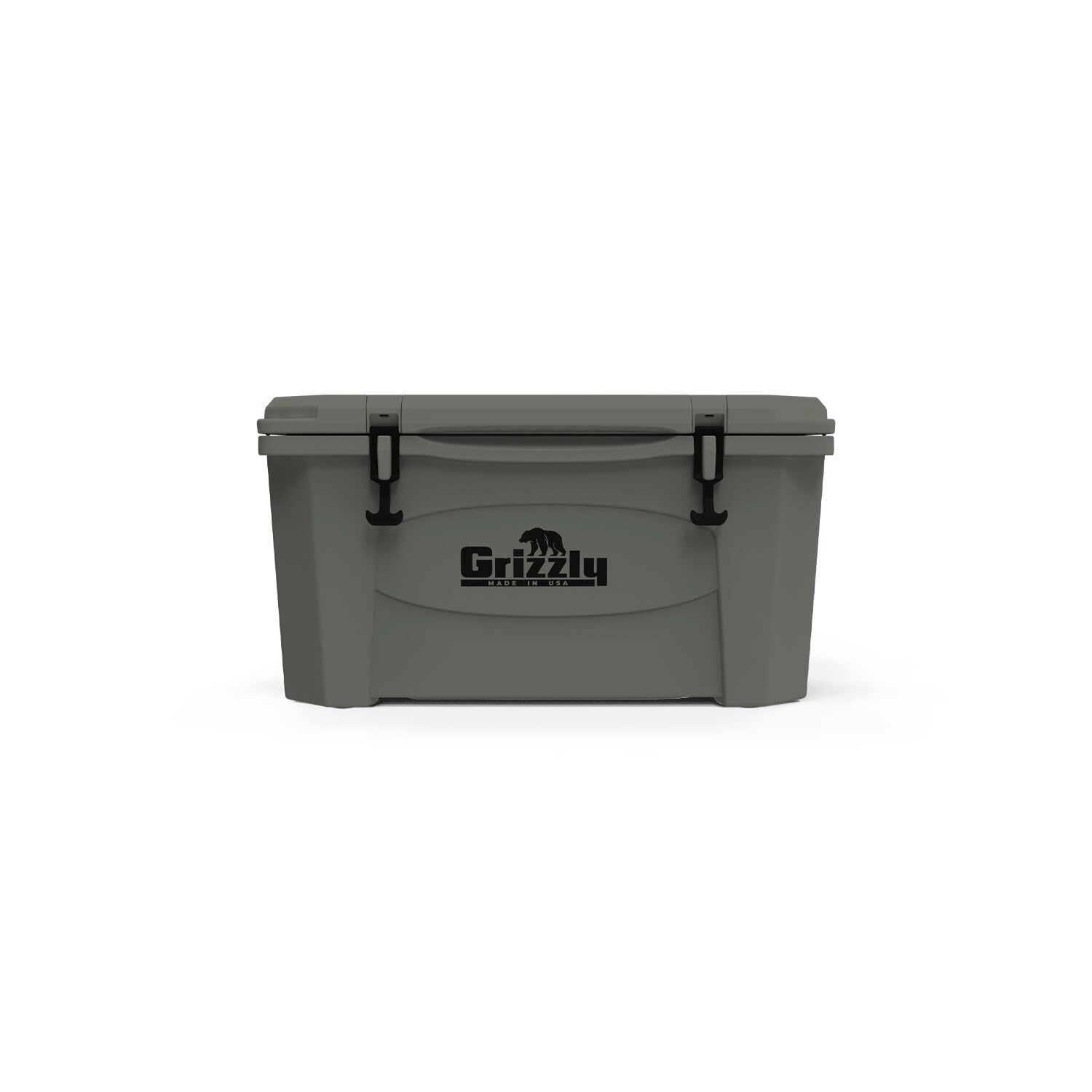 Grizzly 45 Cooler | 45 qt Ice Chest Durable Rotomolded Insulated | Made in The USA | Warranty for Life | for Beach Boat Camping Fishing Hunting | G45