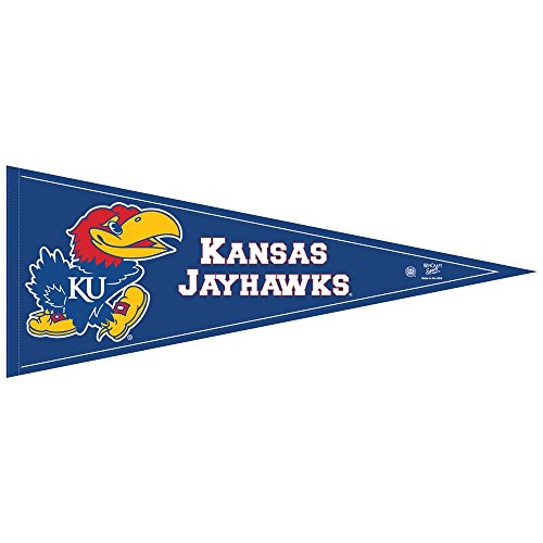 Wincraft NCAA University of Kansas WCR63912571 Carded Classic Pennant, 12