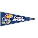 NCAA University of Kansas WCR63912571 Carded Classic Pennant, 12" x 30"
