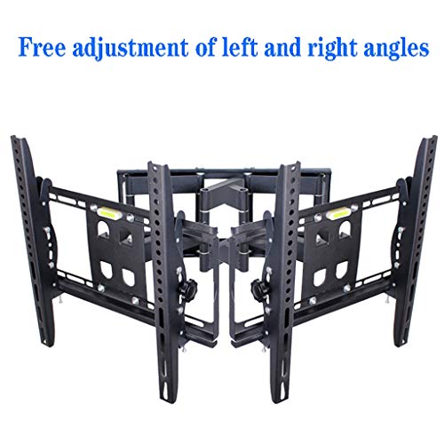 Support TV mural pivotant télescopique rotatif angle vision optimal 42-65 - 8