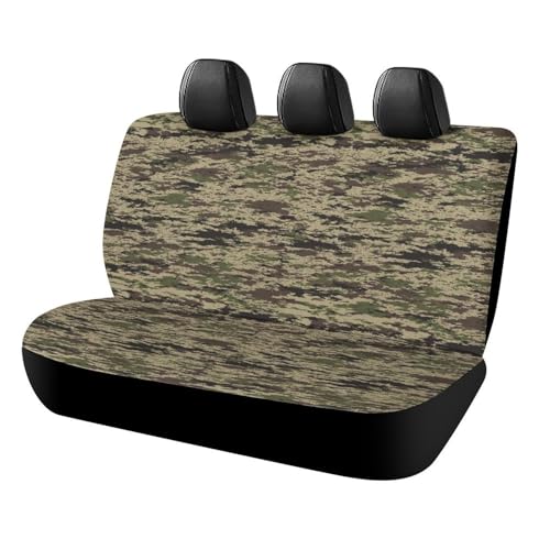 Housses de siège arrière pour camions et VUS extensibles motif camouflage