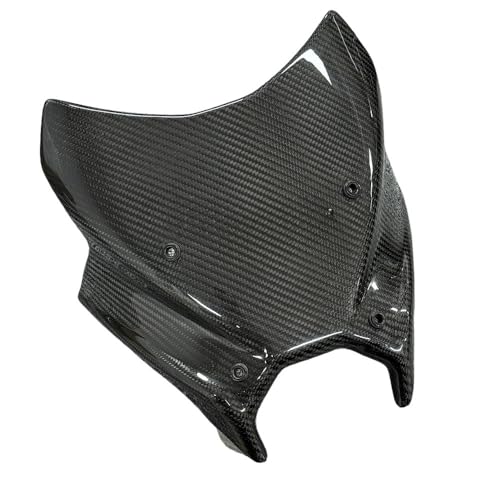 Visière double bulle MT-09 2024 en carbone pour rouler confortablement en voyage touring