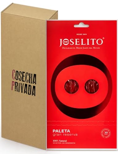 Sobre Joselito Paleta GR - Envío 24 h - Blíster Regalo del mejor Jamón del Mundo Loncheado - Enviado por Cosecha Privada - Sobre Paleta Loncheada Gran Reserva