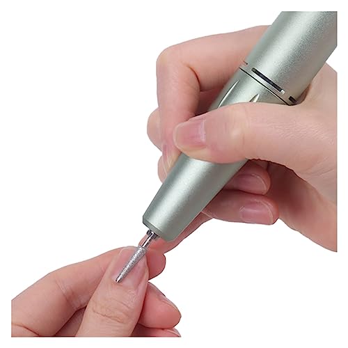 Perceuse à ongles électrique sans fil portable à écran LCD blanc haute précision