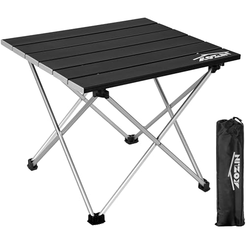 IPEB Campingtisch Klappbar, Klapptisch Camping, Tragbarer Picknicktisch Faltbar, Kleiner Aluminium-Klapptisch mit Tragetasche, Geeignet für Strand, Picknick, Camping, Rasen (S) IPEB Campingtisch Klappbar, Klapptisch Camping, Tragbarer Picknicktisch Faltbar, Kleiner Aluminium-Klapptisch mit Tragetasche, Geeignet für Strand, Picknick, Camping, Rasen (S)