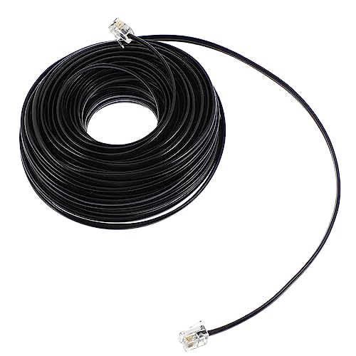 MOLUCKFU Telephone Extension Cable Cord for Use Audio Transmission Standard Telephone Accessories for Landline Systems