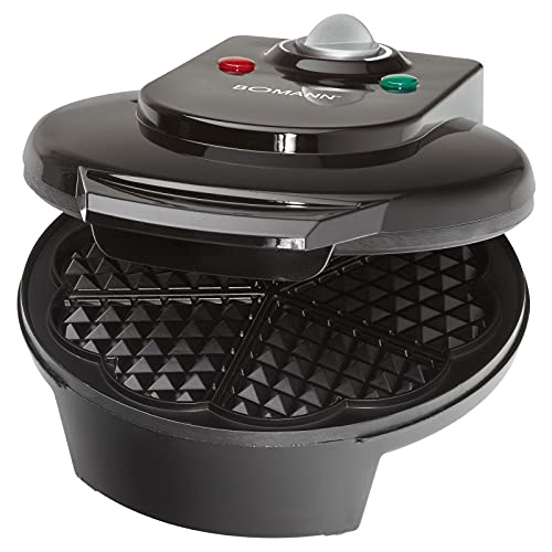 Waffeleisen Waffelautomat Durchmesser ca. 18 cm Waffel-Backautomat Herzform Waffeln (kraftvolle 1200 Watt… – Bild 7