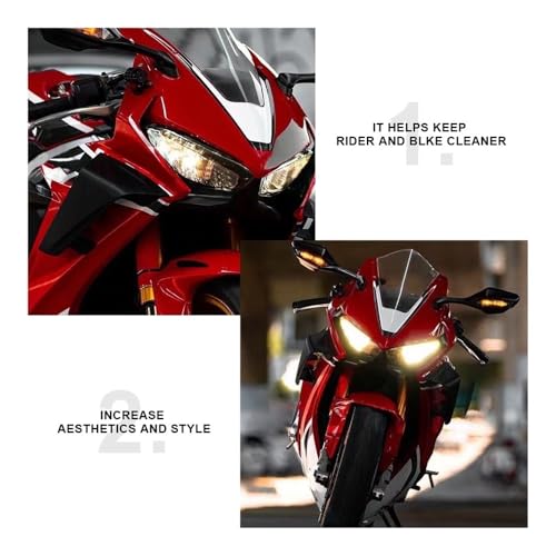Carénage arrière CBR1000RR 2017-2020 avec aileron aérodynamique de moto