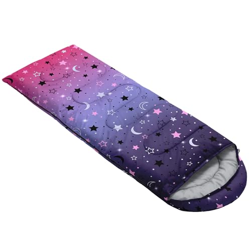Image of QOOMO Camping Sleeping Bags,3 Season Warm & Cool Weather,Lightweight,Waterproof Sleeping Bags for Adults & Kids,Traveling,and Outdoors,Camping Gear Equipment