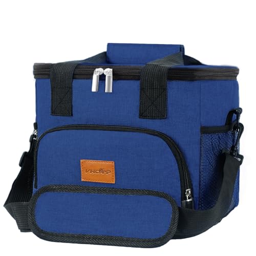 Image of Portable Soft Cooler Bag - 24 /60 Can Insulated Camping Cooler, Leakproof Collapsible Soft Sided Cooler for Drink, Suitable for Picnic, Beach, Outdoor, Lunch, Work, Ice Chest