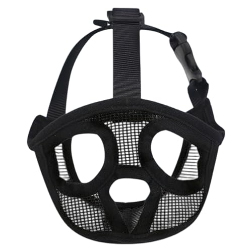 French Bulldog Muzzle Adjustable Soft Short Snout Dog Muzzle for Shih Tzu Pug