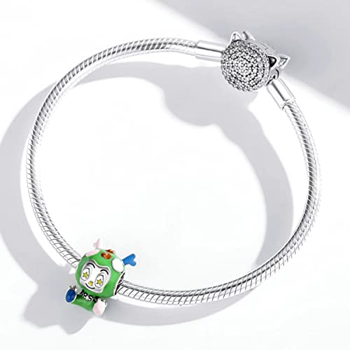 NINGAN Cervi Charms fit Pandora Charms Bracciali