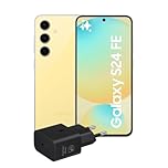 Samsung Galaxy S24 FE Smartphone AI, Caricatore Incluso, Display Dynamic AMOLED 2X 6.7'', Dual SIM, Fotocamera 50MP, 8GB RAM, 128GB, Batteria a lunga durata, IP68, Yellow [Versione Italiana]