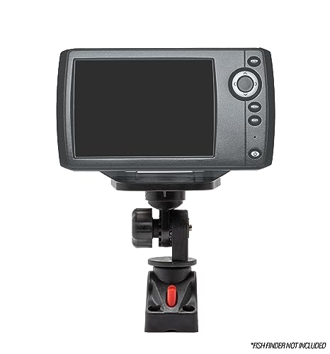 Image of Extreme Max 3006.8658 Universal Fish Finder Head Unit Mount with Pivoting Bracket (Square Mount)
