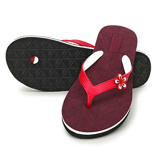 Image of TWOSOFT Women Slipper Stylish Comfortable Lightweight Soft Flaxsible Casual Flip Flop /Girls fancy chappal