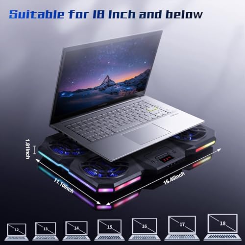Laptop Cooling Stand with Fans