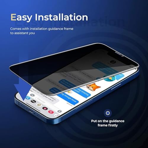 Image of Tempered Glass Screen Protector (For iPhone 13 Pro Max /14 Plus (Privacy))