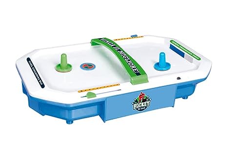 Air-Tischhockey für Kinder, Spiel Hockey Flipper Spiel Hockey Kinder Lufthockey mit 2 Griffen und 2 Scheiben inklusive, komplett mit integriertem Punktezähler – Bild 4