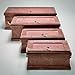 Interwood Wooden Handcrafted Pet Casket for Dogs & Cats | Coffin Container, Burial Box, Funeral Memory Box | Beloved Dog & Cat Memorial (Medium 24