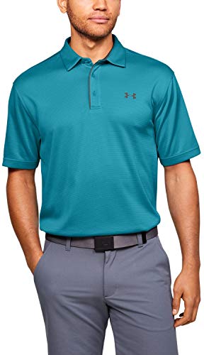 Under Armour Golf Tech Polo Escape/Pitch Gray LG