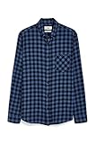 camisas de vestir manga larga para hombres Camisa de calidad suave con bolsillo en el pecho, puños con 1 botón en los puños y dobladillo redondeado.