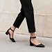 Imagen de DREAM PAIRS Zapatos de Tacón Ancho Cómodos Clásicos de Punta Afilada Zapatos de Salón con Tira de Tobillo Moda