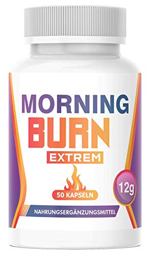 NEU: Saint Nutrition® MORNING BURN + Garcinia Cambogia - EXTREM Kapsel Ergänzung für Frauen & Männer, hochdosiert + vegan, die Kapsel für den Tag – STOFFWECHSEL – POWER – ENERGIE – STARK - Deutschland