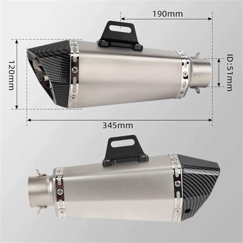 Sistema de escape inferior para Yamaha R7 y MT07 con DB Killer extraíble 2
