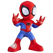 Marvel Spidey and His Amazing Friends Dance N Crawl Spidey, Interactive Plush Toy with 20 Phrases & Sounds, 2 Songs, Super Hero Toys for Kids 3 & Up
