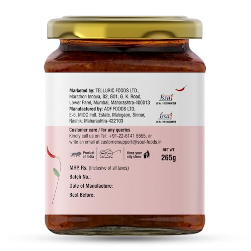 Image of ADF Soul Schezwan Chilli Sauce + Dip Made in 100% Olive Oil | Spicy Indo-Chinese Sauce + Dip with Red Chillies & Garlic | Bold & Fiery Taste | Perfect for Momos & Fried Snacks | 265 g.