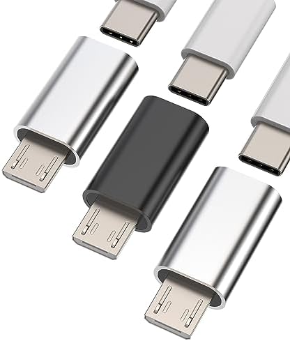 YISH Adaptateur USB-C Vers USB-A - Lot De 3 | Charge Rapide 100W | Transfert 480Mbps | Compact - 8
