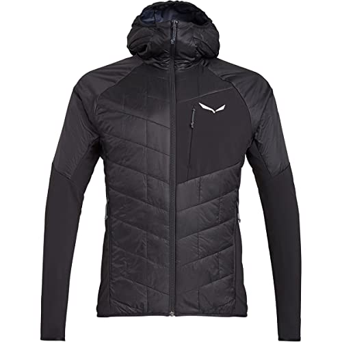 Salewa Herren Ortles Hybrid Awr M JKT Wolljacke, schwarz (Black Out), 46/S
