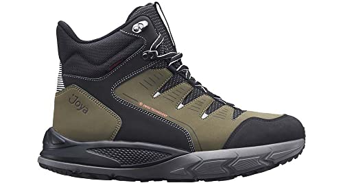 Preisvergleich Produktbild JOYA Sven Herren-Sneaker, Leder, Weiß, Grün , 7 Wide
