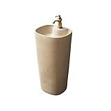 Style luxueux et moderne : ce lavabo en céramique élégant et moderne apporte une touche raffinée à toute salle de bains ou bar, rehaussant instantanément l’ambiance de n’importe quel espace grâce à son élégance discrète.