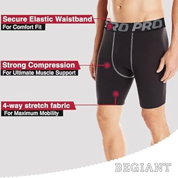 Nuovi Pantaloncini A Compressione Da Uomo Slip Sportivi Da Corsa - Foto 10